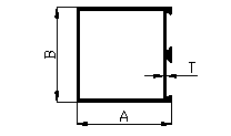 Aluminum extruded door middle single