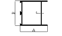 Aluminum extruded door top