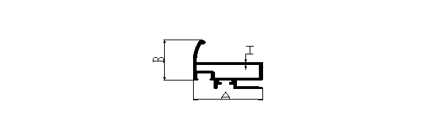 Aluminium extruded Euro