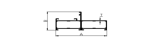 Aluminium extruded Euro