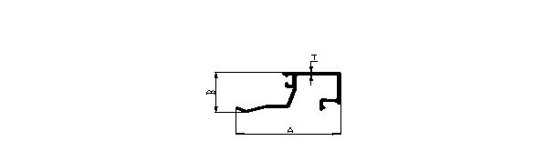 Aluminium extruded Euro