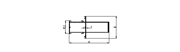 Aluminium extruded Euro