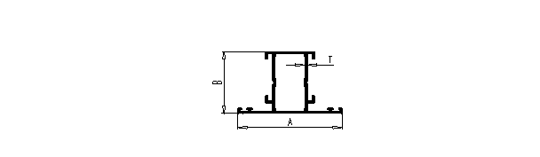 Aluminium extruded Euro