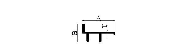 Aluminium extruded bus body part
