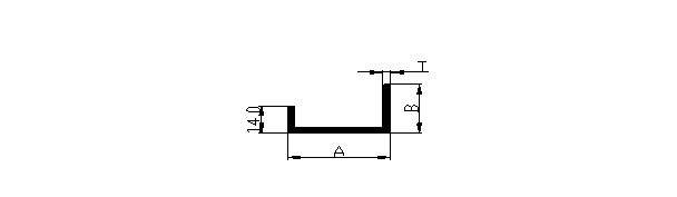 Aluminium extruded bus body part