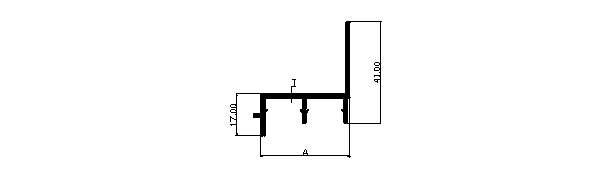 Aluminium extruded bus body part