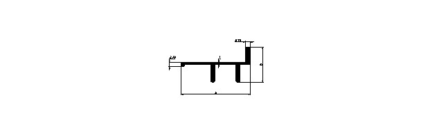 Aluminium extruded bus body part