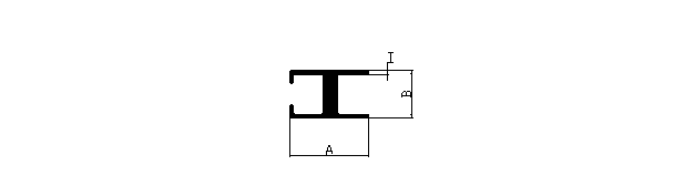 Aluminium extruded bus body part