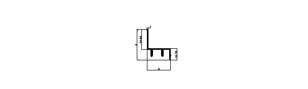 Aluminium extruded bus body part