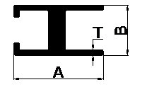 Aluminum extruded bus body H section