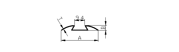 Aluminium extruded Key Bit