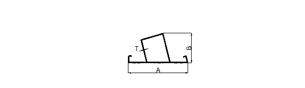 Aluminum extruded step edging