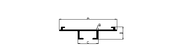 Aluminium extruded Lighting Section