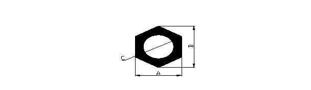 Aluminium extruded Oval Tube