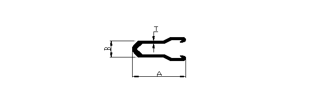 Aluminium extruded PG Clamp