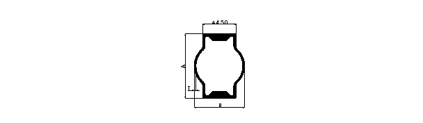 Aluminium extruded Transmission Connector